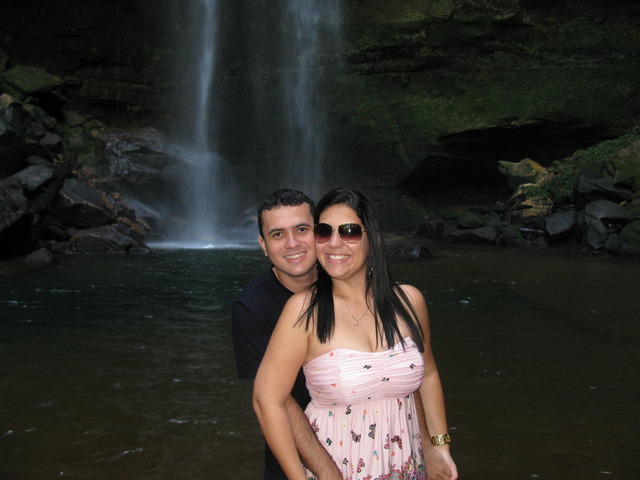 Nossa ida à cachoeira do roncador!
