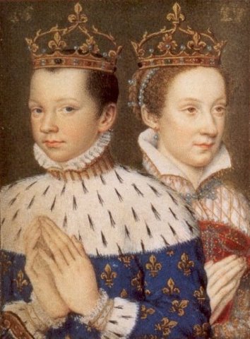 Mary and the Dauphin Francis marry.