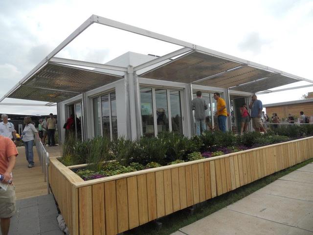 Solar House in D.C. for competition