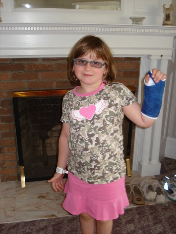 Hannah's Broken Arm