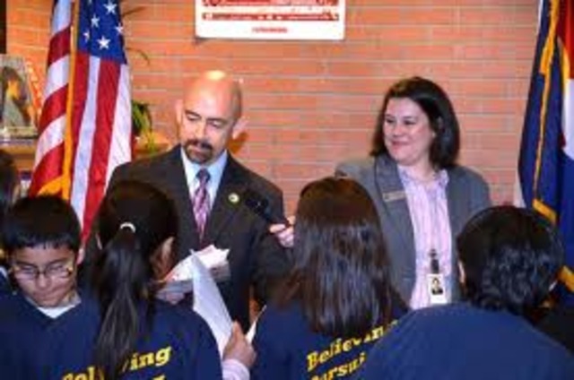 Lt. Gov. Joe Garcia visits Crawford