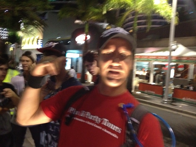 first guy we saw in Australia