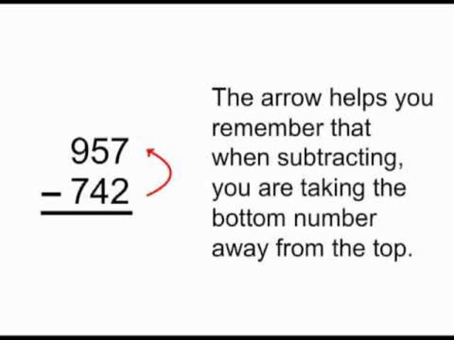 Subtraction up to 1000