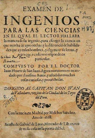 "Examen de ingenios"