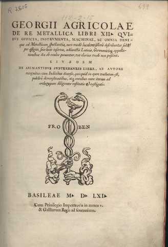 Tratado De Re Metallica