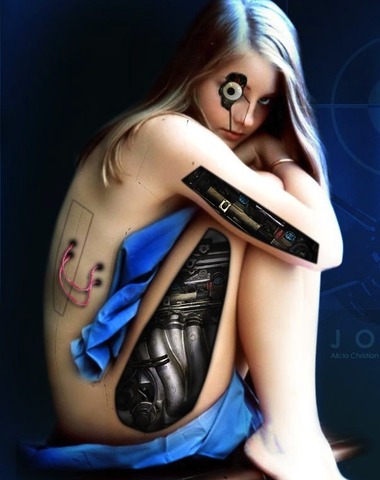 The word "cyborg" coined by Manfred Clynes