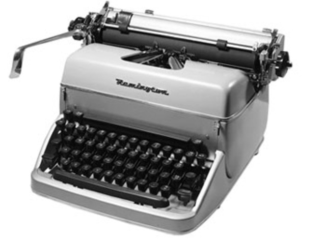 Minha máquina de escrever