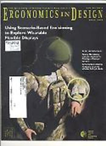 Se publica Ergonomics in Design