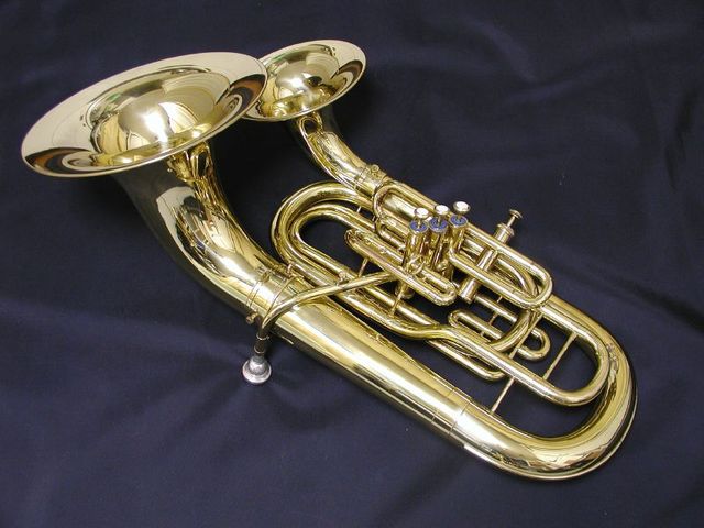 Double belled euphonium
