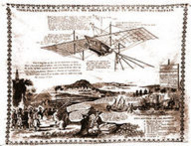 William Samuel Henson and John Stringfellow successfully form the Aerial Transit Company,