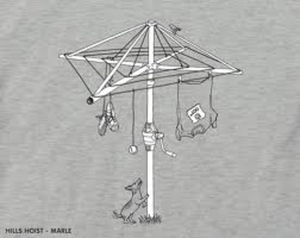 Toyne's 'All-Metal Rotary Clothes Hoist manufactured