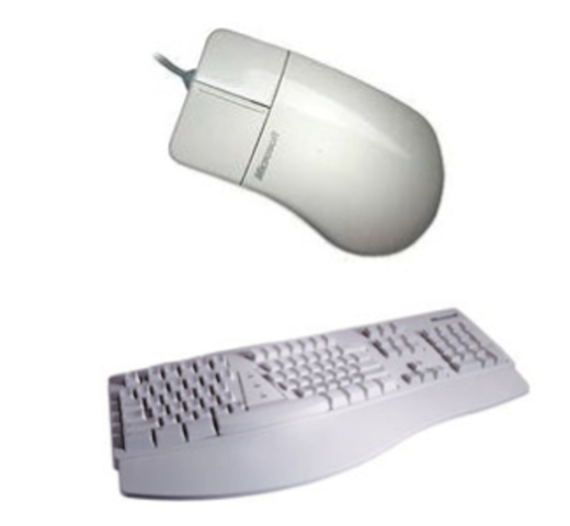 Mouse y teclado ergonómicos de Microsoft