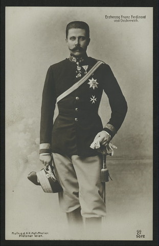 Arch Duke Franz Ferdinand assassinated