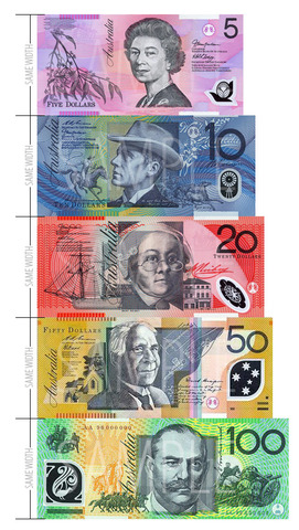 Polymer notes introduced in Australia