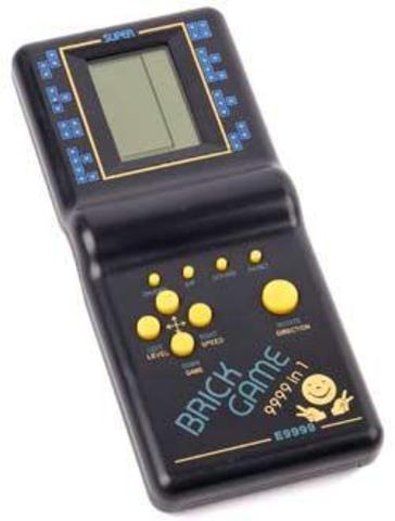 Mini game - antigo vídeo game portátil