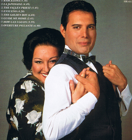 Freddie and Monserrat Caballé performed together