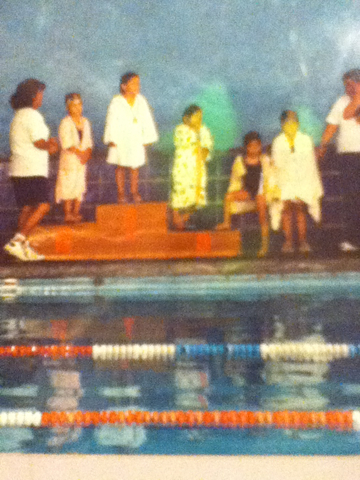 Gane el Segundo lugar en Natacion.