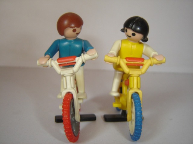 Andando  en Bicicleta