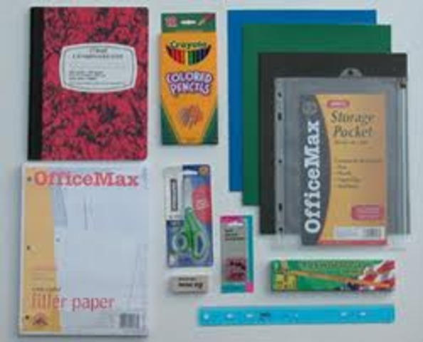 Went school shopping