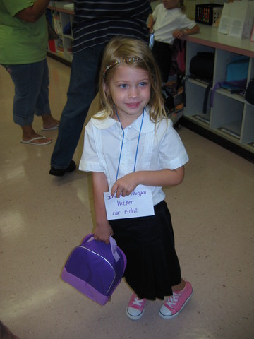 My First Day of School