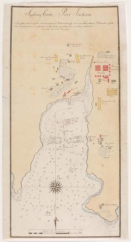 Entire Fleet anchors In Port Jackson