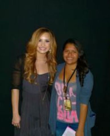 Conocer a Demi Lovato