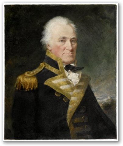 Captain Phillip and Captain Hunter go north to find a more suitable settlement site because of lack of fresh water.