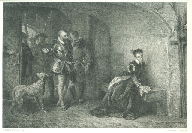 Elizabeth is imprisoned at the tower