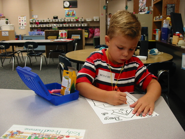 My first day of school