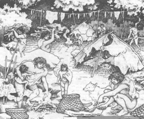 Los primeros vestigios