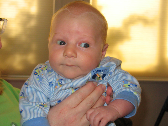 my cousin james was born