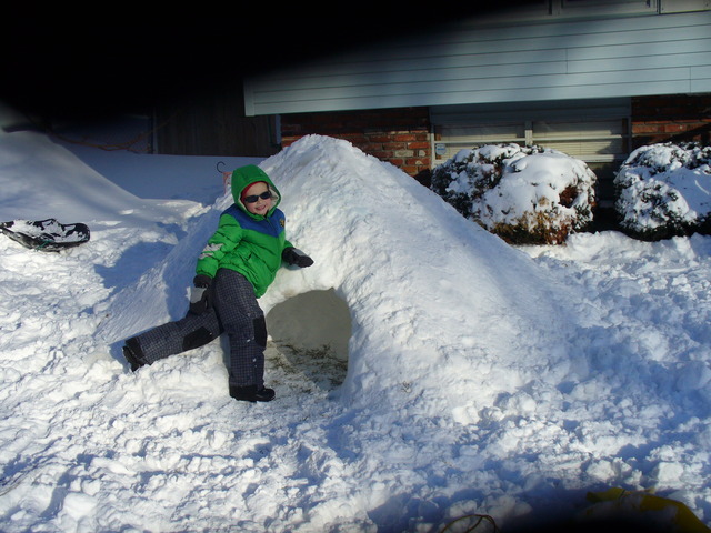 Made an Igloo