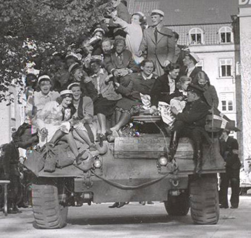 Danmark bliver befriet