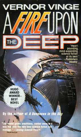 Vernor Vinge's novel 'A Fire Upon the Deep'