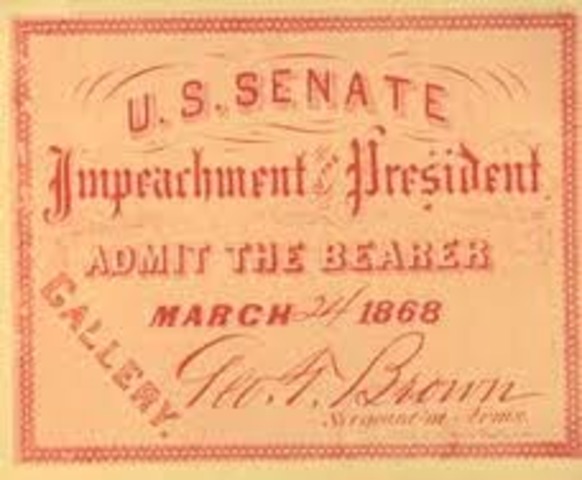 The Impeachment of President Johnson