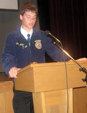 First Speaking event