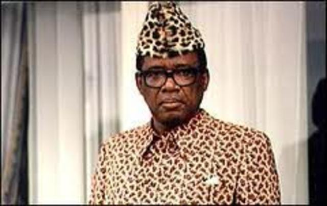 Beginning of Mobutu