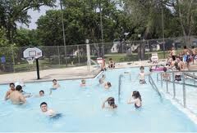 Swimming pool closed