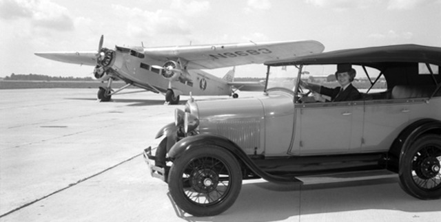 The standardising of safety glass on all fords