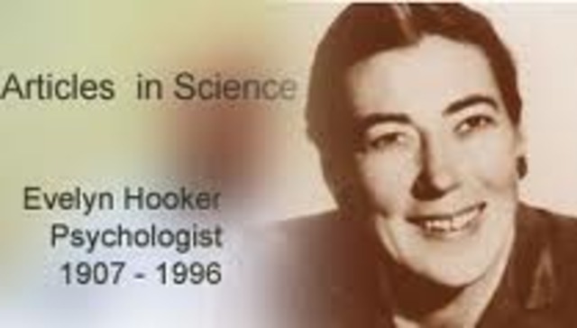 Evelyn Hooker Conducts Phychological Experiments on Homosexuality:
