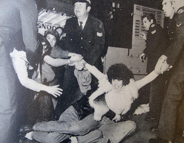 Police Arrest Homosexuals at a Fund-raising Event for Gays: