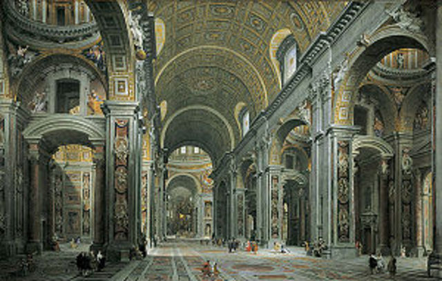 St. Peter's basilica completed