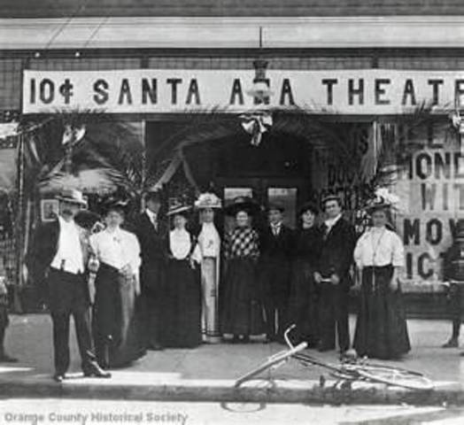 first movie theater