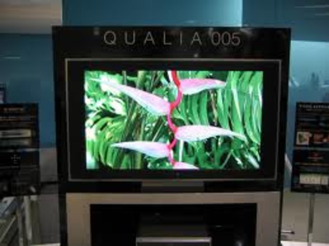 Primer televisor LED