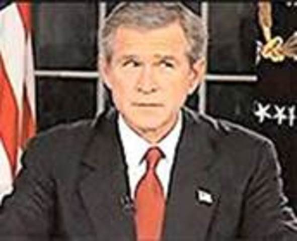 George Bush reelected