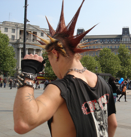 The word PUNK became frequently used