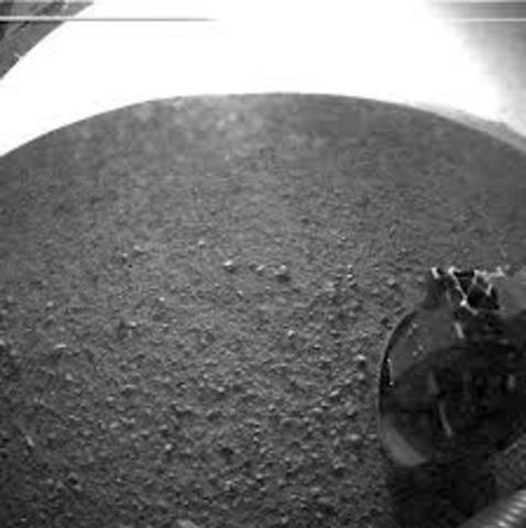 First photos and samples of mars