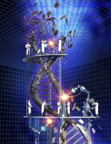 DNA fluorescence sequencer