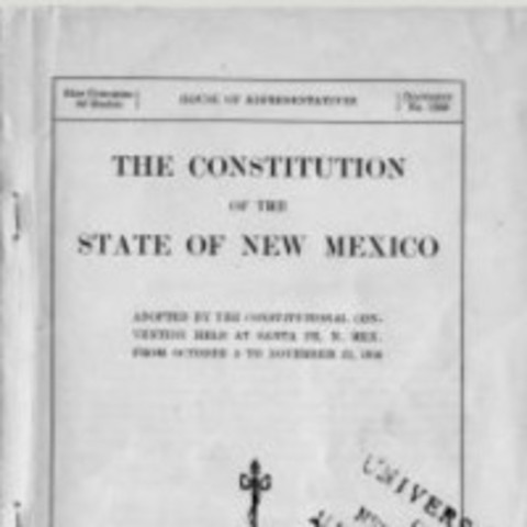 New Mexico Becomes a State