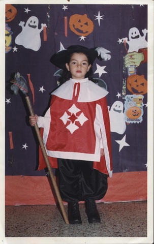 mi disfraz de mosquetera